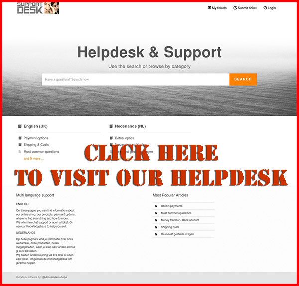 helpdesk and ticket support and live chat